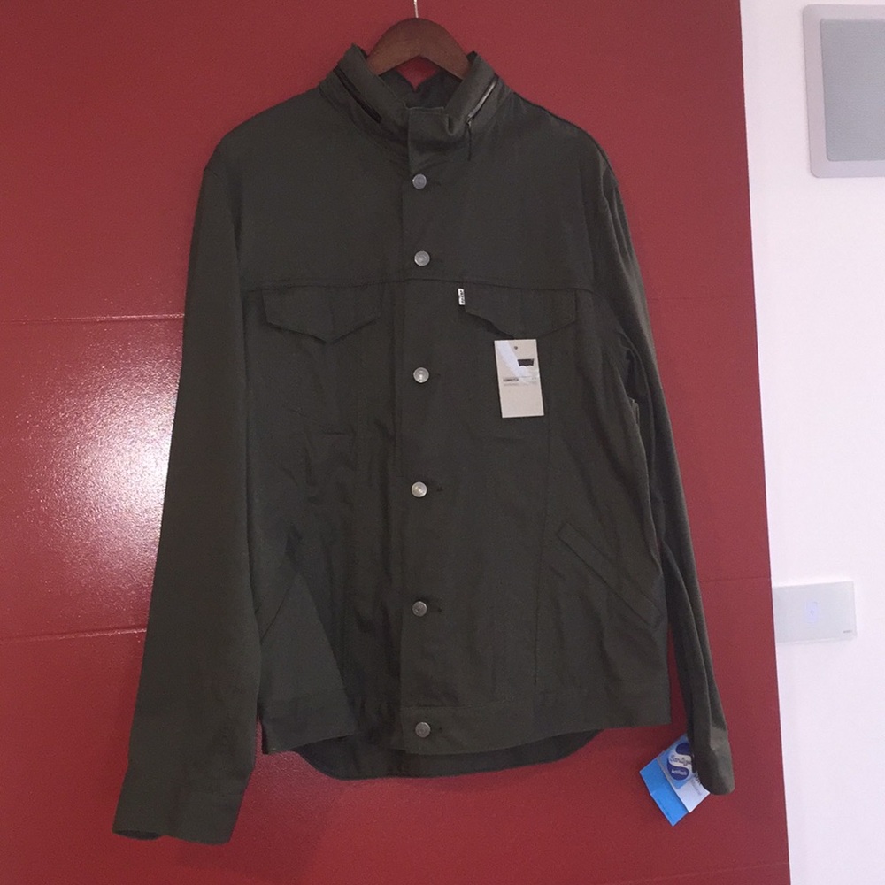 Green Levi’s Commuter Jacket
